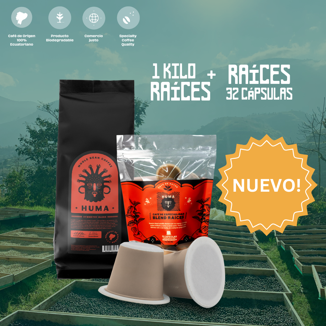 1 kilo of roots and 32 root capsules