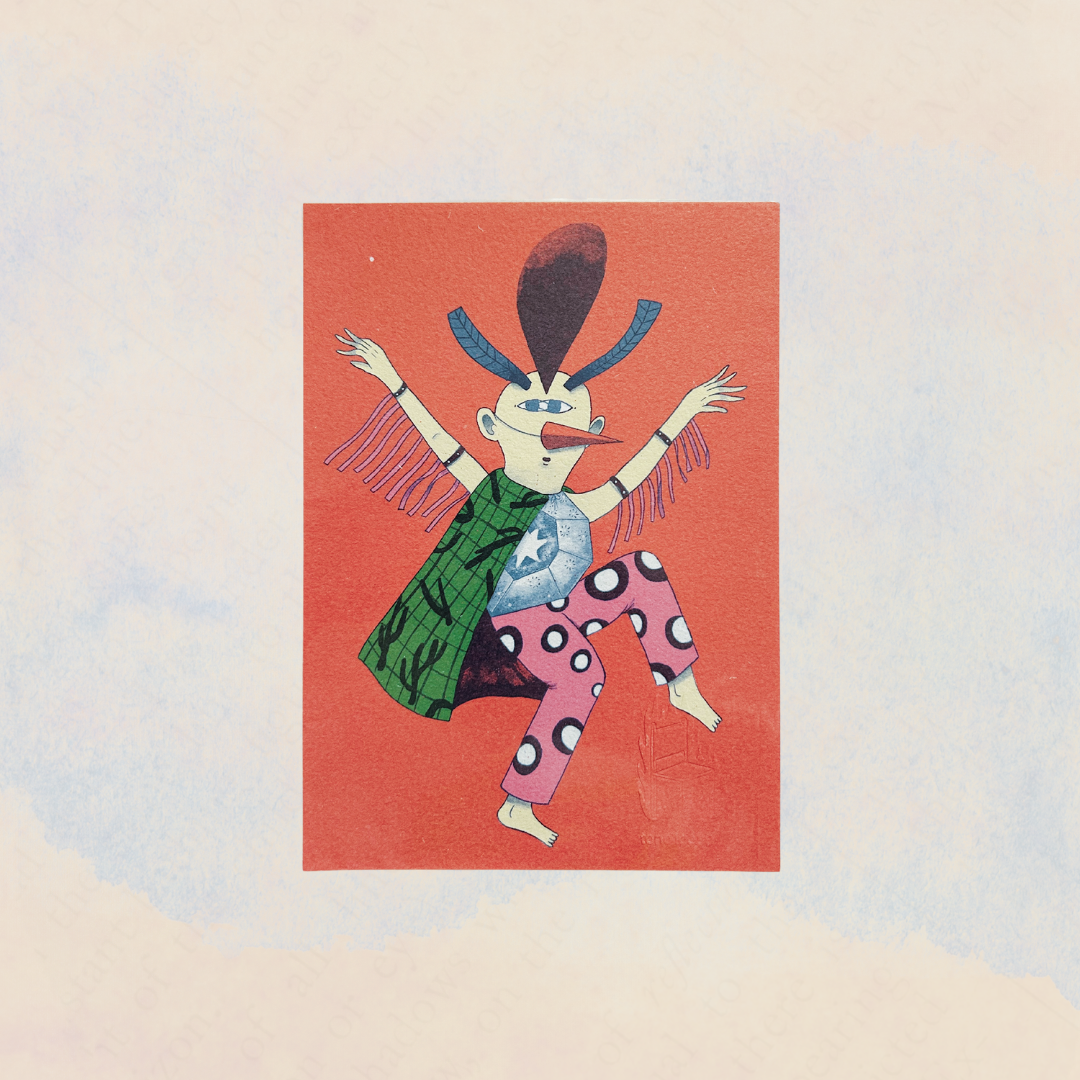 Print A5 “Intergalactic Dancer 1”