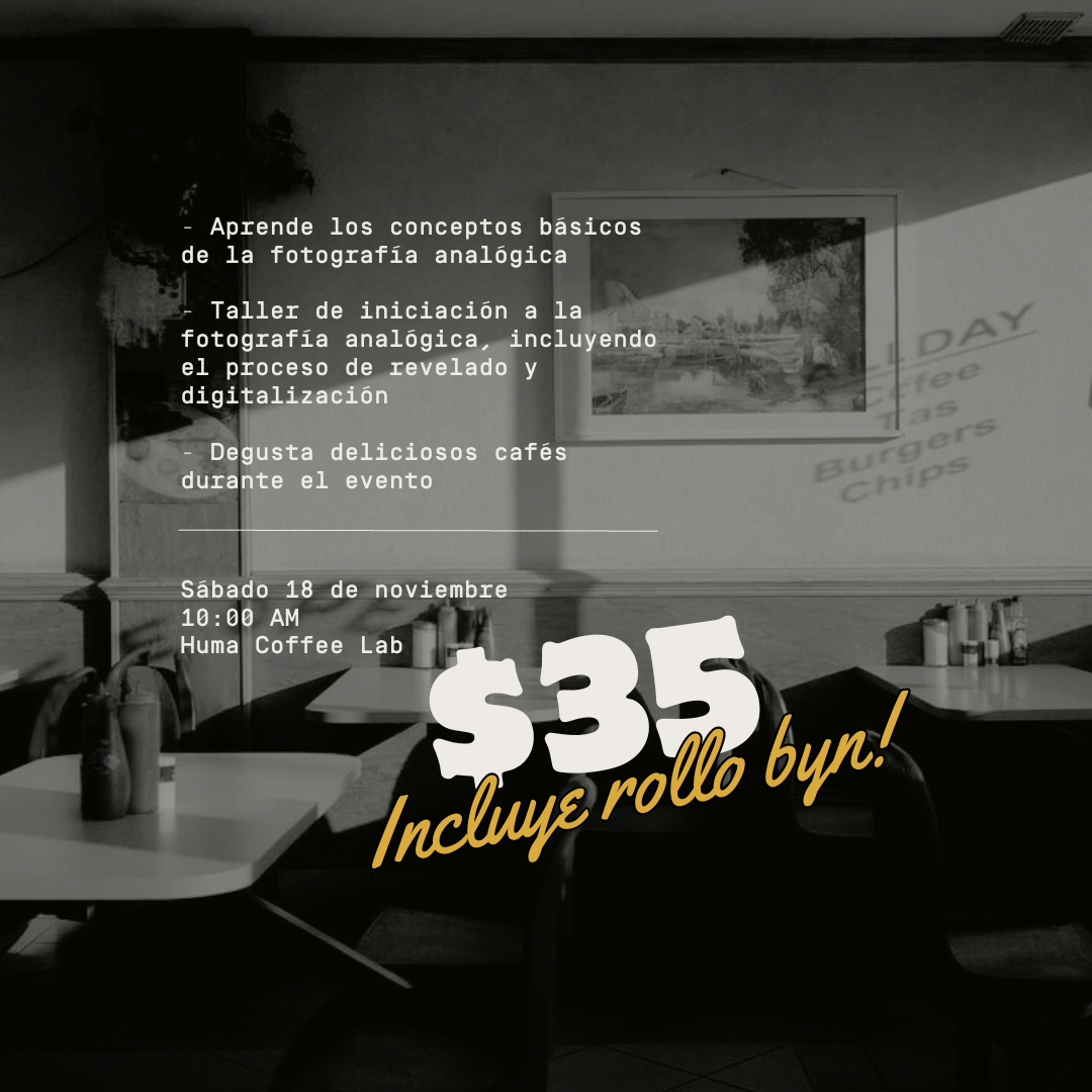 Café y revelado w/ Clave Baja