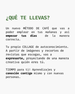 Filtrovisión; collage art + café