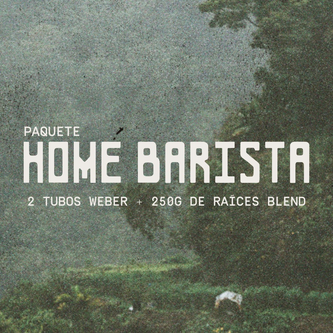 Home Barista Pack (2 Weber tubes + 250g of Roots Blend) - Subscription