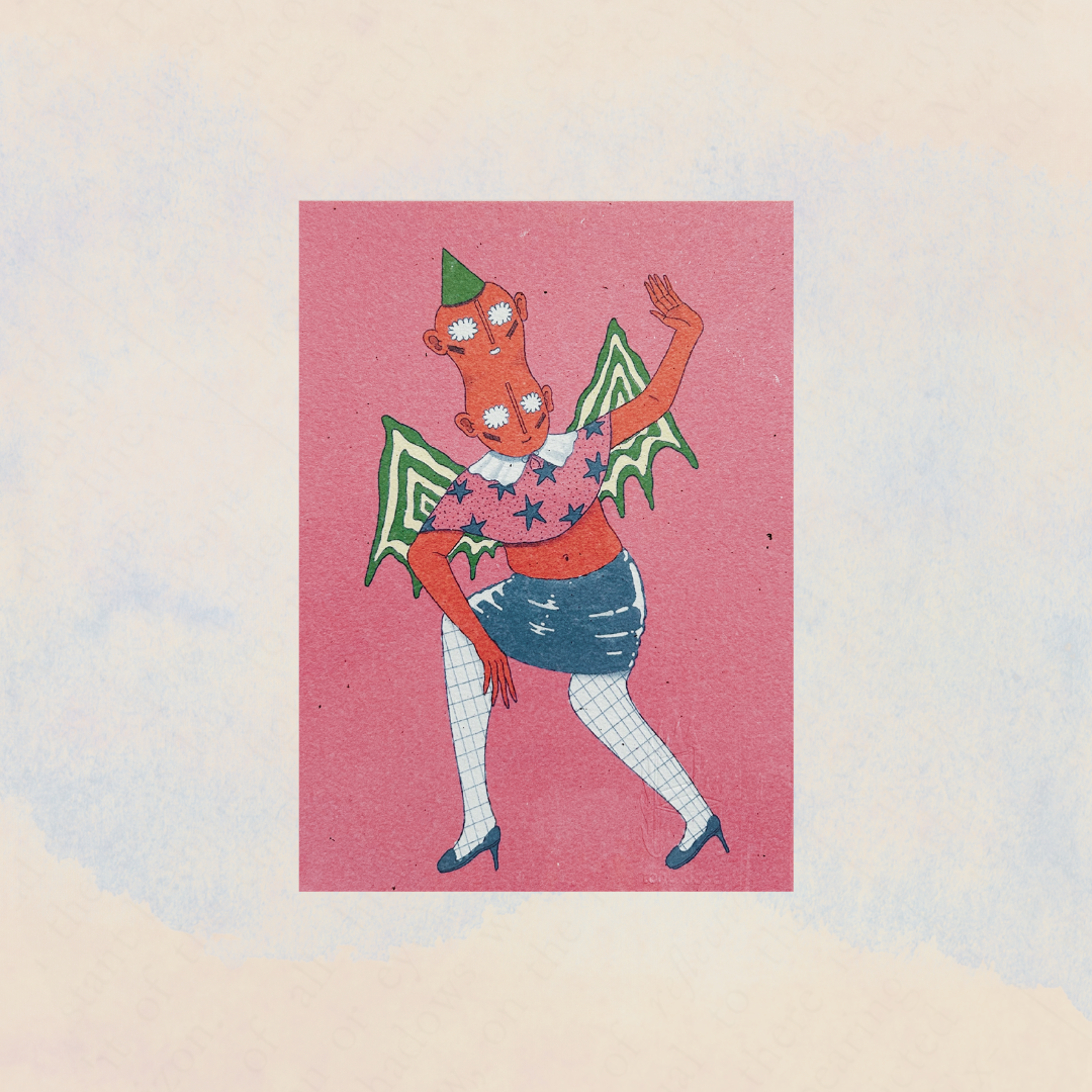 Print A5 “Intergalactic Dancer 2” 