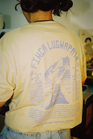 "Finca Lugmapata" Camisetas de caficultores del Ecuador - Colaboración con "Monva"