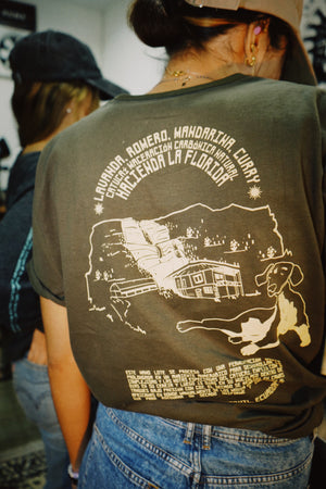 "Hacienda La Florida" Camisetas de caficultores del Ecuador - Colaboración con "Monva"